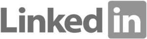 LinkedIn Logo Grey