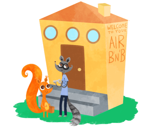 Planswell blog - gig economy - hosting airbnb